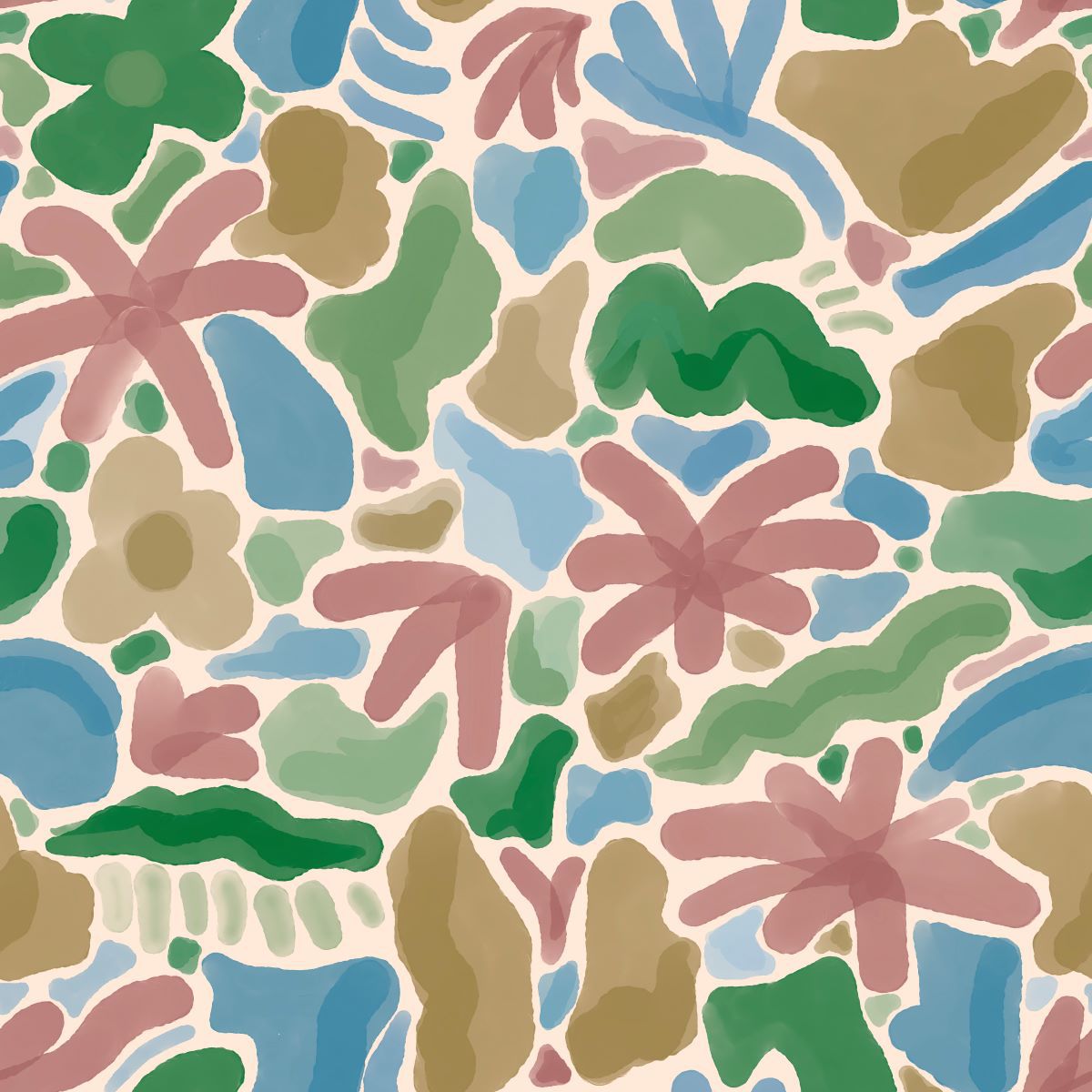 Koko' Caddy - Forest from above Tan