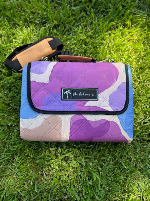 Koko' Picnic Blanket- Forest From Above Neutral